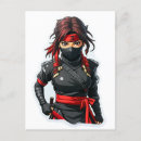Search for ninja postcards Illustration
