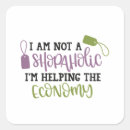 Search for help stickers Blue