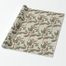 Search for vintage botanical wrapping paper Autumn