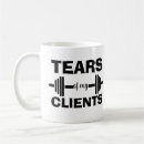 Search for fitness humor mugs Trainer