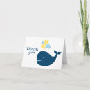 Search for whale thank you cards Navy blue