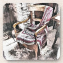 Search for wooden coasters Watercolor