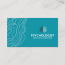 Search for mental health business cards Minimalist