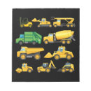 Search for construction notepads Excavator