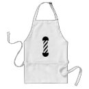 Search for barber aprons Black and white