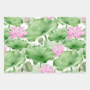 Search for lotus flower wrapping paper Nature