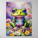 Search for frog posters Cottagecore