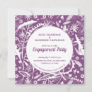 Search for foliage engagement party invitations Modern