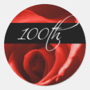 Search for red rose flowers stickers Anniversary