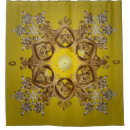Search for vintage christmas shower curtains Hand drawn