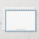Search for scalloped note cards Classic