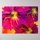 Search for fuchsia flower posters Abstract