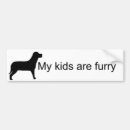 Search for my kid bumper stickers Dog