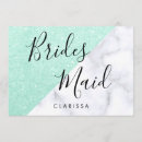 Search for mint green white invitations Stylish