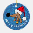 Search for dachshund christmas tree decorations Doxie