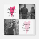 Search for cute valentines day magnets Black and white