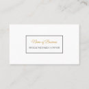 Search for owner business cards Consultant