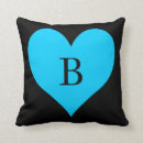 Search for black heart cushions Cute