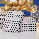 Search for pink and gray wrapping paper For her