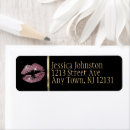 Search for lip return address labels Girly
