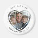 Search for heart shaped photo magnets Elegant