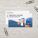 Search for delivery driver business cards Logistics