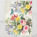 Search for roses scrapbook paper Botanical