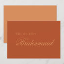 Search for peach bridesmaid cards Simple