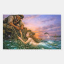 Search for mythical creatures stickers Mermaid