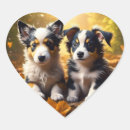 Search for autumn dog stickers Fall leaves