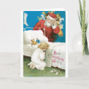 Search for vintage praying cards Santa claus