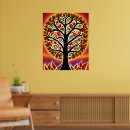 Search for abstract tree posters Autumn