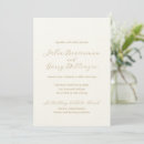 Search for elegant ivory wedding invitations Formal