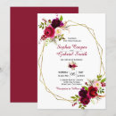 Search for rose gold geometric wedding invitations Marsala