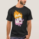Search for marshmallow on fire tshirts Camping