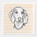 Search for dachshund napkins Drawing