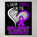 Search for seizures posters Purple
