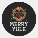 Search for winter solstice stickers Yule log