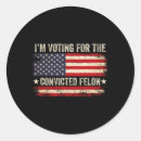 Search for convict stickers President