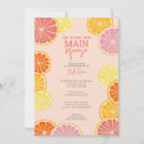 Search for grapefruit invitations Main squeeze