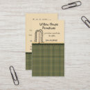 Search for gingham business cards Country