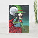 Search for gothic halloween cards Witch