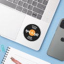 Search for vintage 1960s stickers Orange