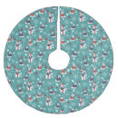 Search for pug tree skirts Santa