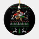 Search for wrestling christmas tree decorations Santa