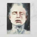 Search for self postcards Face