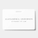 Search for professional id badges Minimalist
