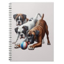 Search for boxer dog notebooks Animals
