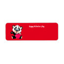 Search for love romantic return address labels Roses