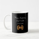 Search for 50th anniversary mugs Fiftieth